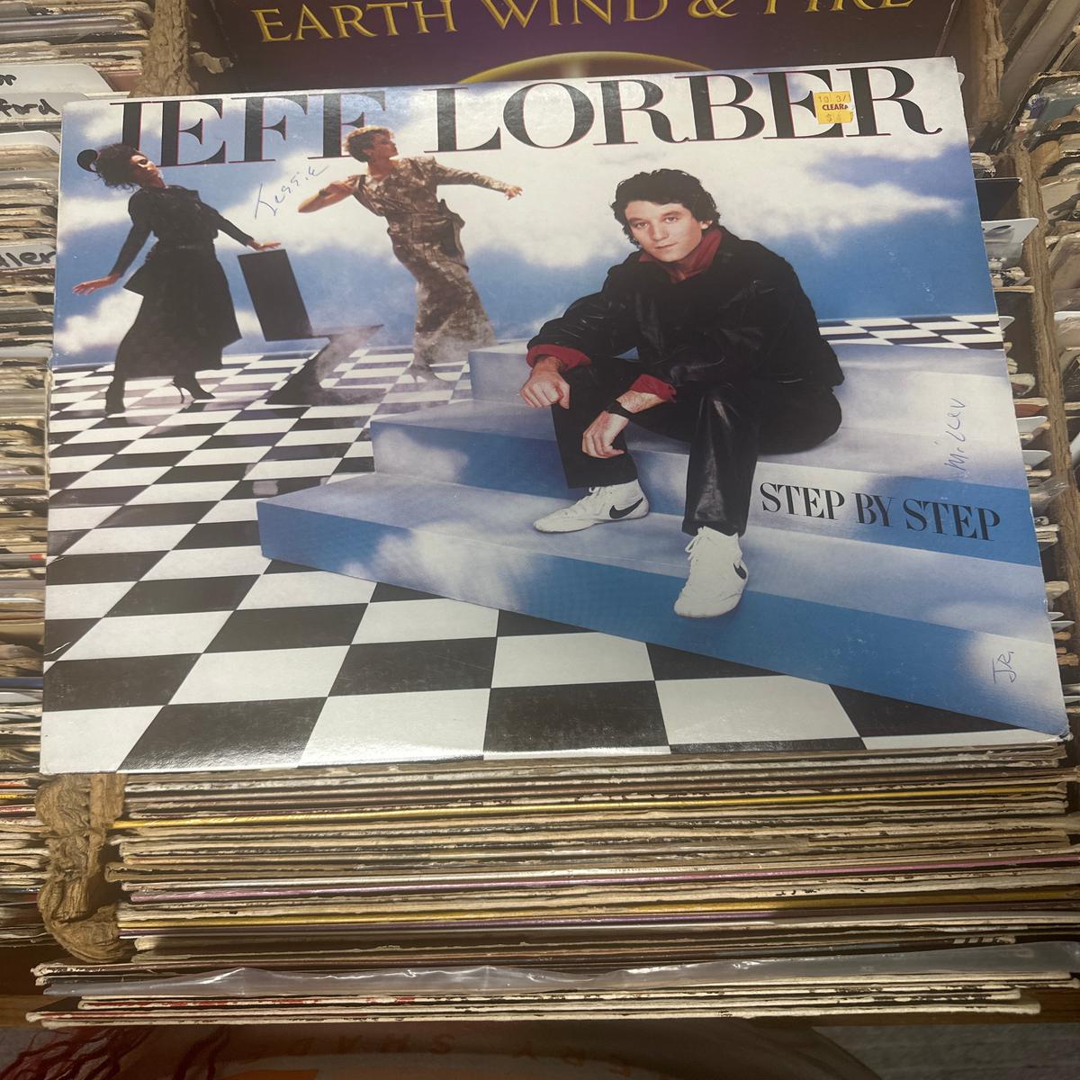 Jeff Lorber  Step By Step Vinyl LP AL8-8269 VG+/VG+