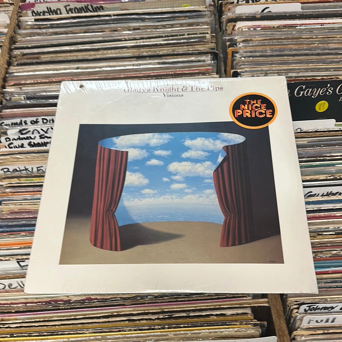 Gladys Knight & The Pips  Visions Vinyl Lp