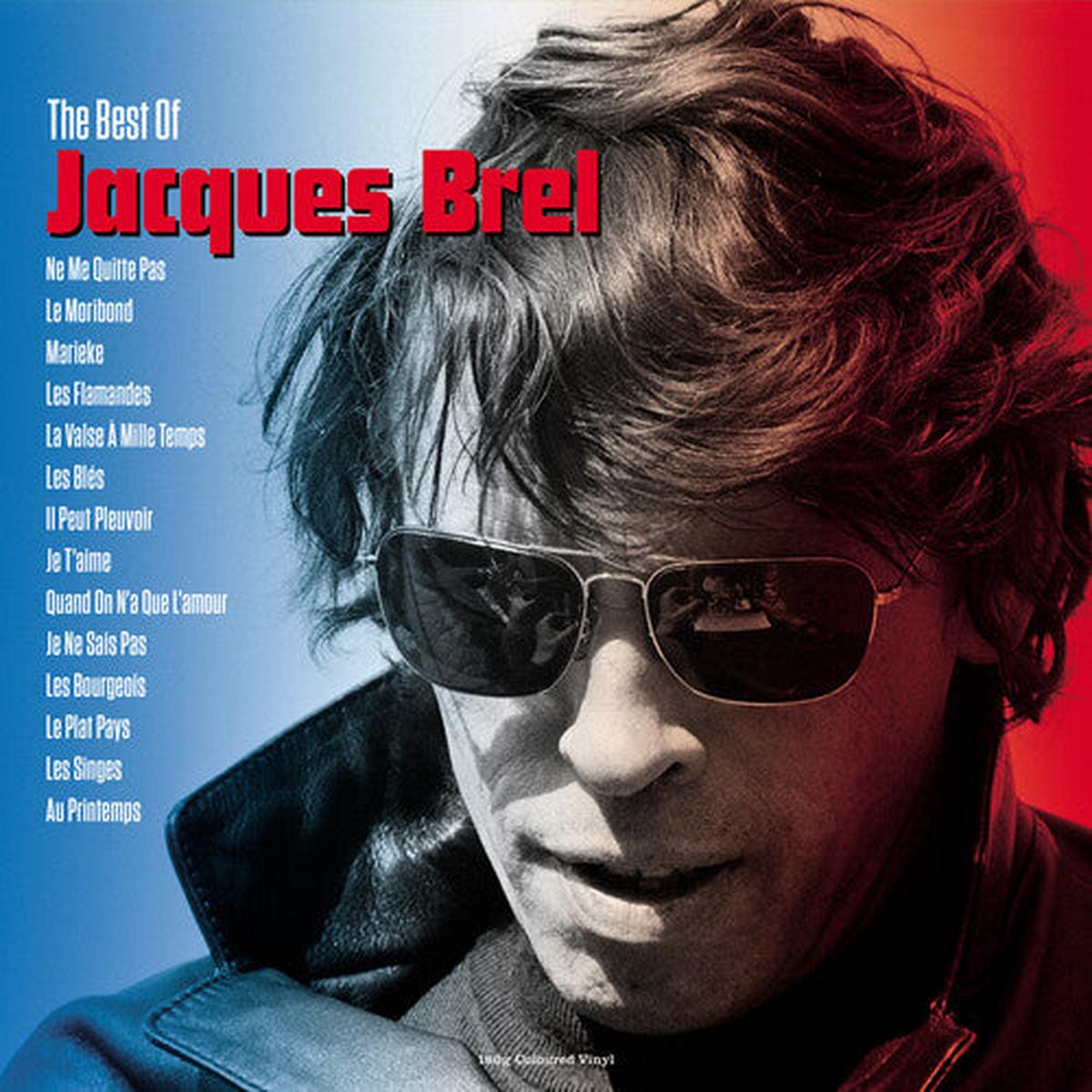 Jacques Brel - Best Of LP (180g, Colored Vinyl)