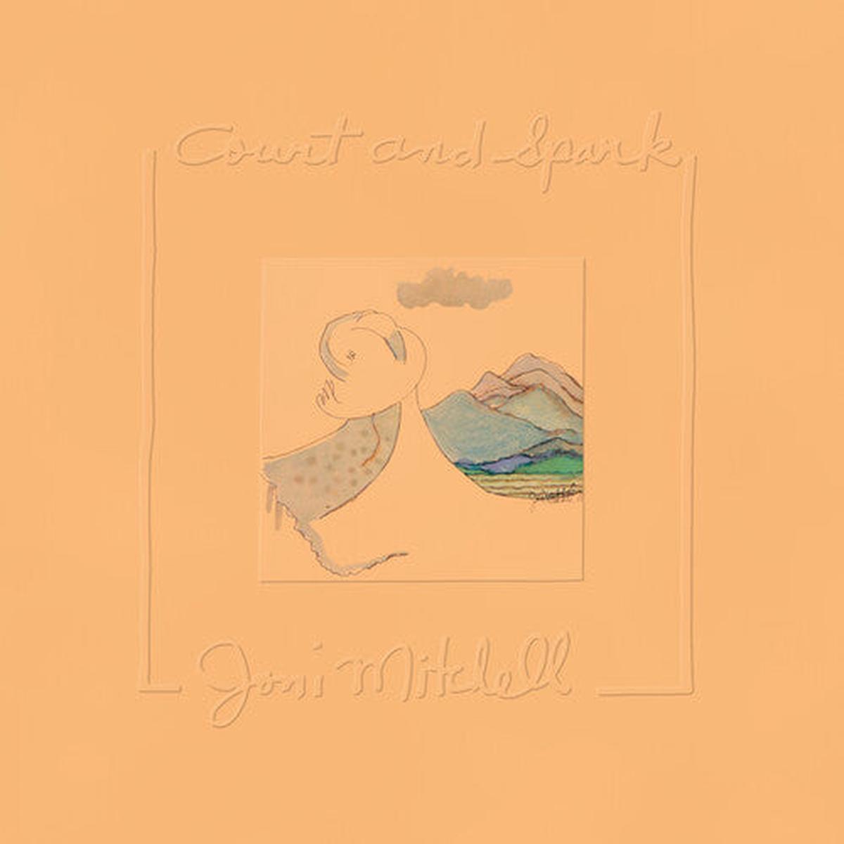 Joni Mitchell - Court And Spark LP (Bottle Green Clear Vinyl)