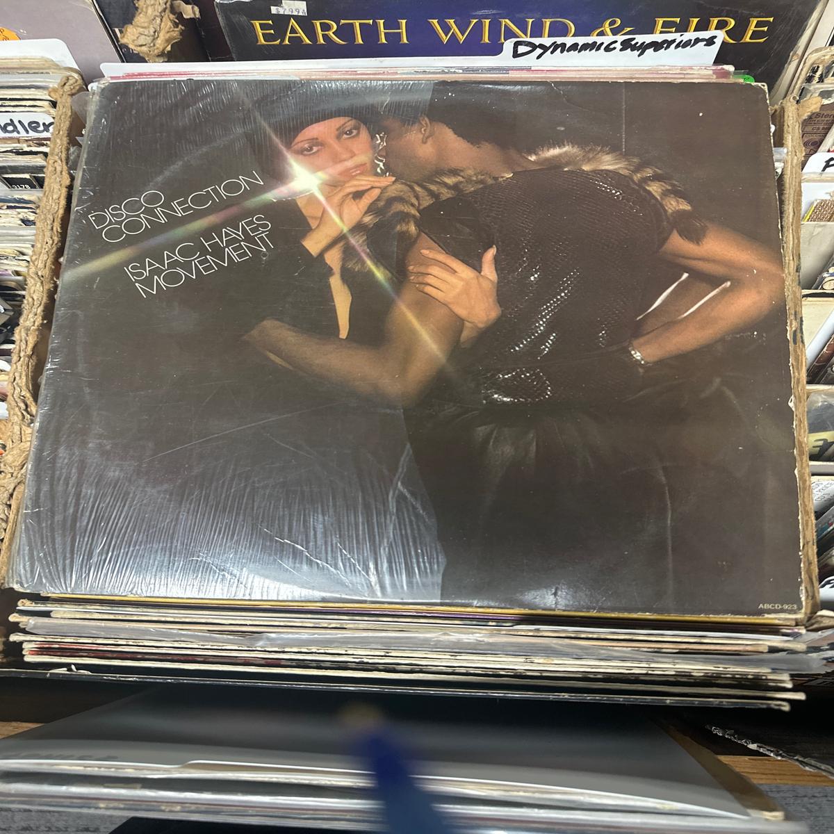Isaac Hayes Movement  Disco Connection Vinyl Lp ABCD-923 VG+/VG+