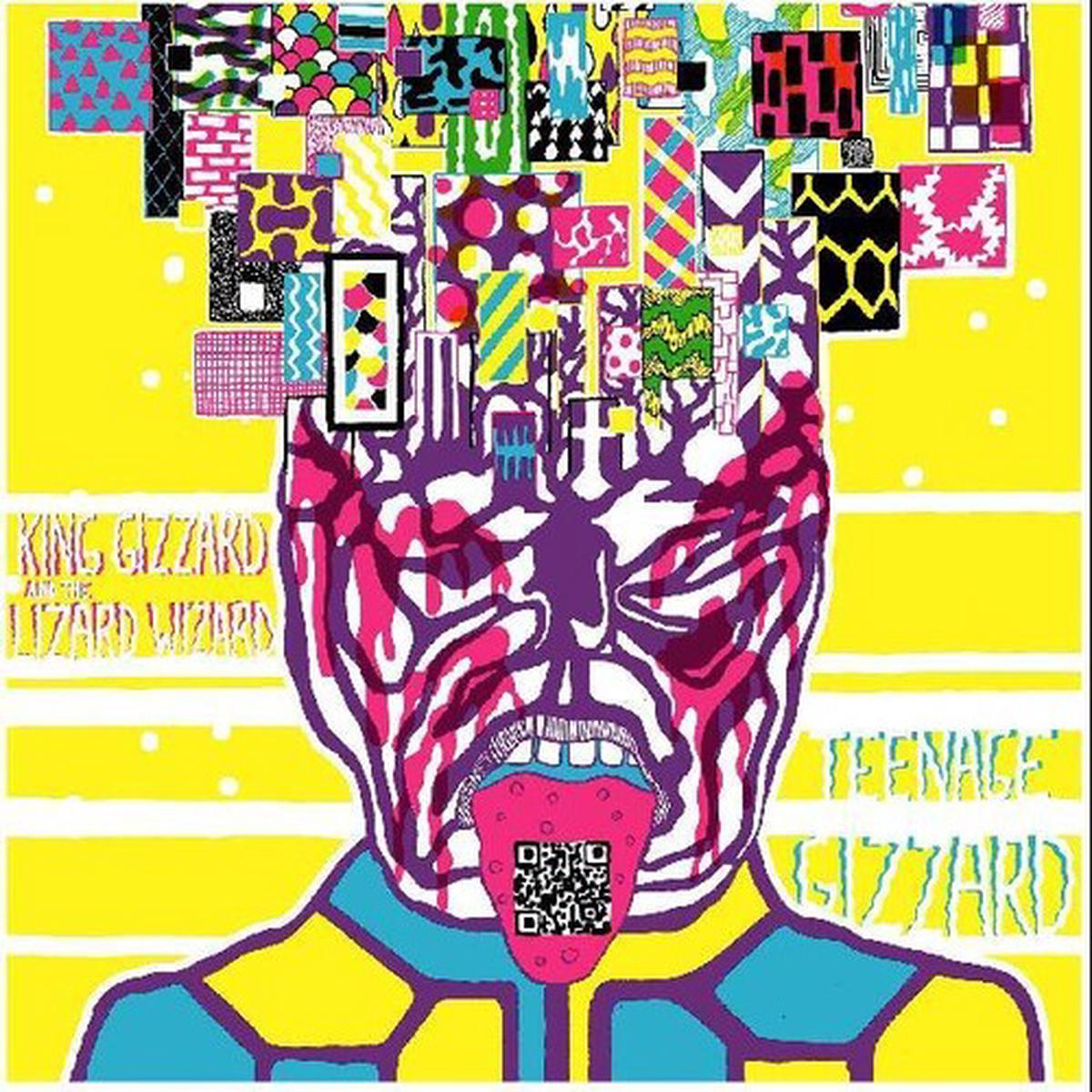King Gizzard and the Lizard Wizard - Teenage Gizzard LP (US Fuzz Club Official Bootleg, 180g, Colored Vinyl, Blue)
