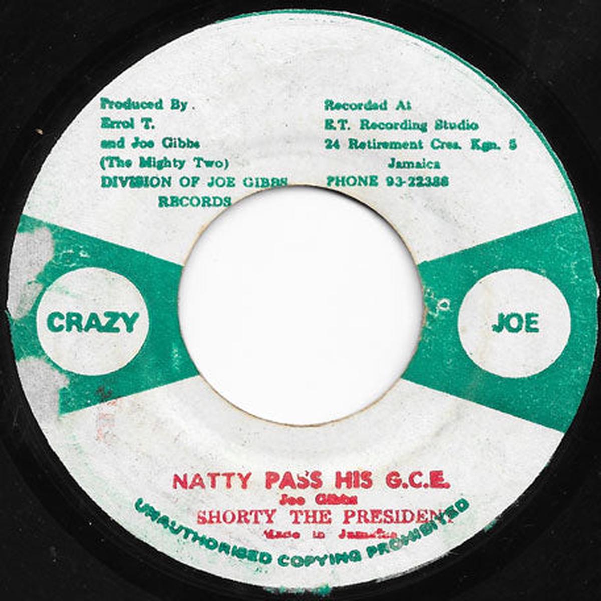 Natty Pass His GCE / Ver