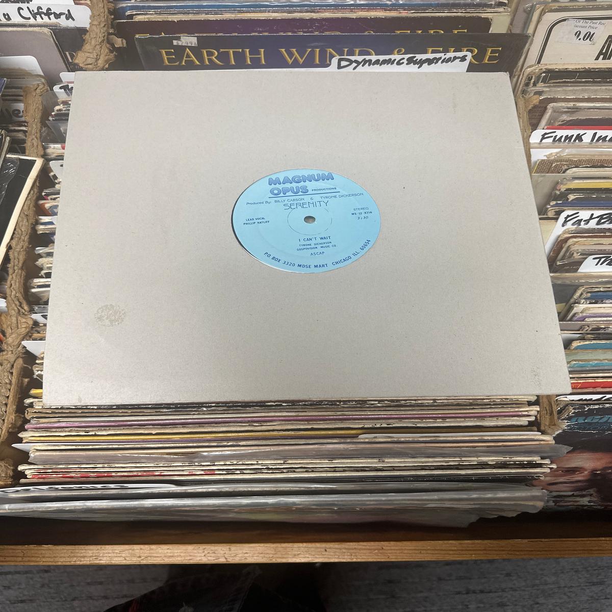 Serenity  Take A Second Look / I Can't Wait Vinyl 12" VG+/VG+