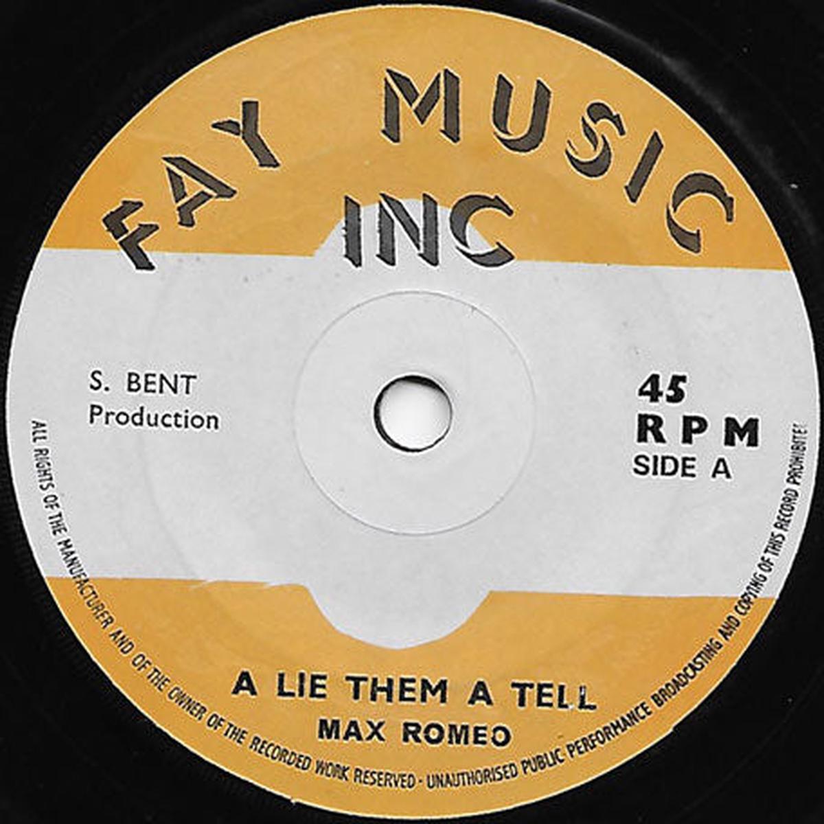 A Lie Them A tell / Ver