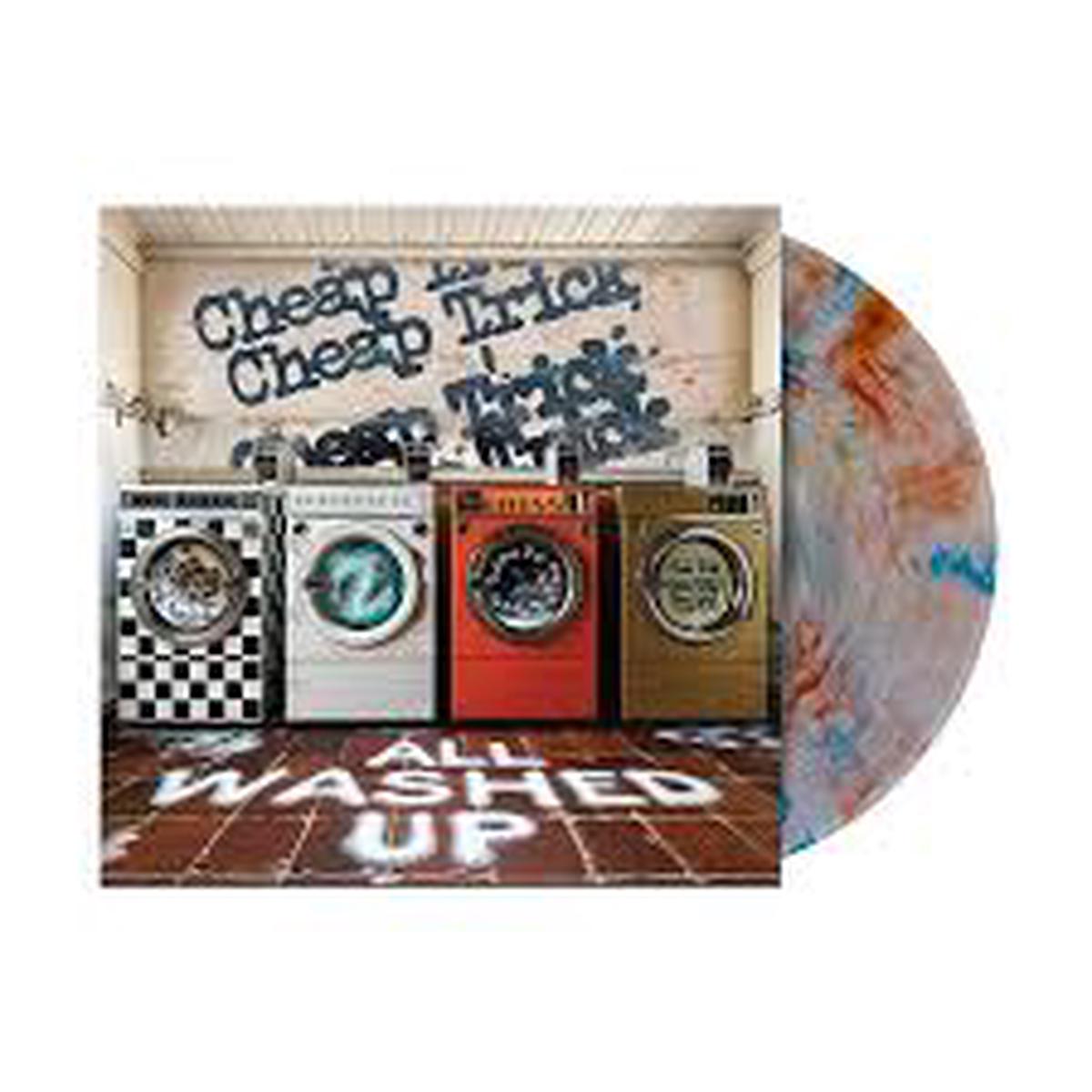 Cheap Trick - All Washed Up LP (Indie Exclusive, Limited Edition, Orange & Blue Colored Vinyl)