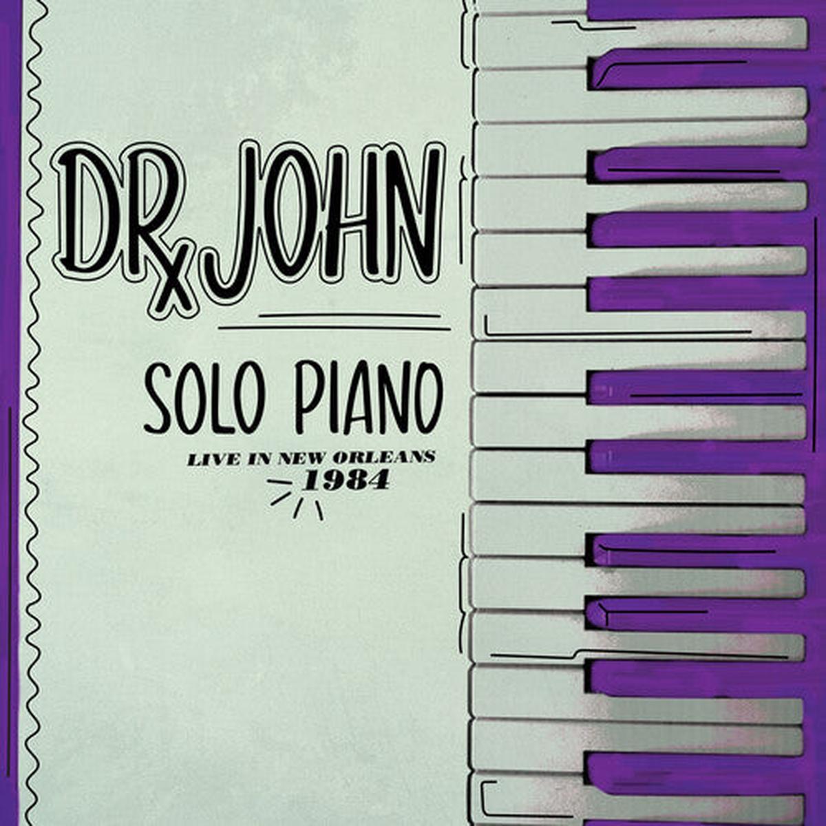 Dr. John - Solo Piano Live in New Orleans 1984 LP (180 Gram, Purple Colored Vinyl)
