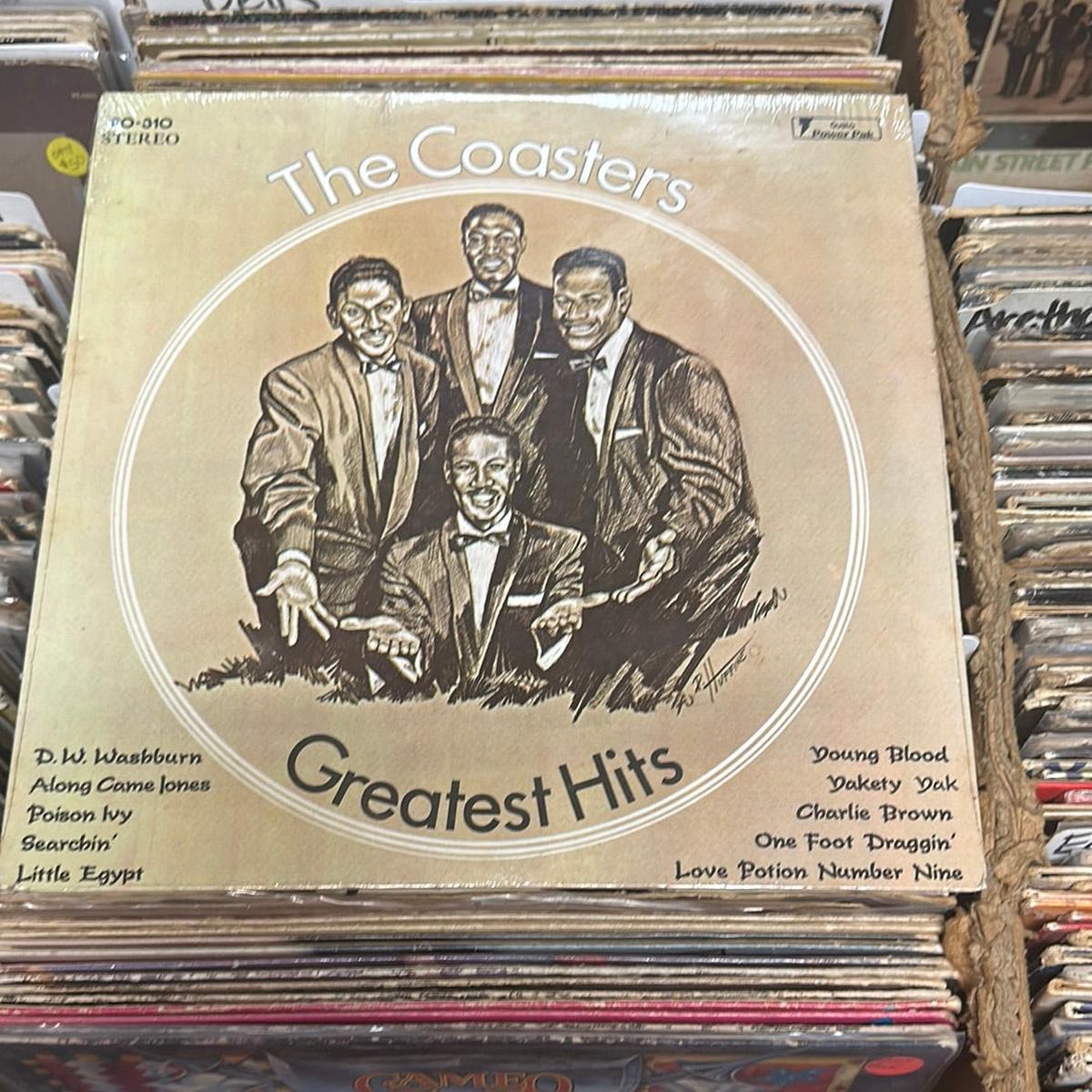 The Coasters  Greatest Hits Vinyl Lp PO-310