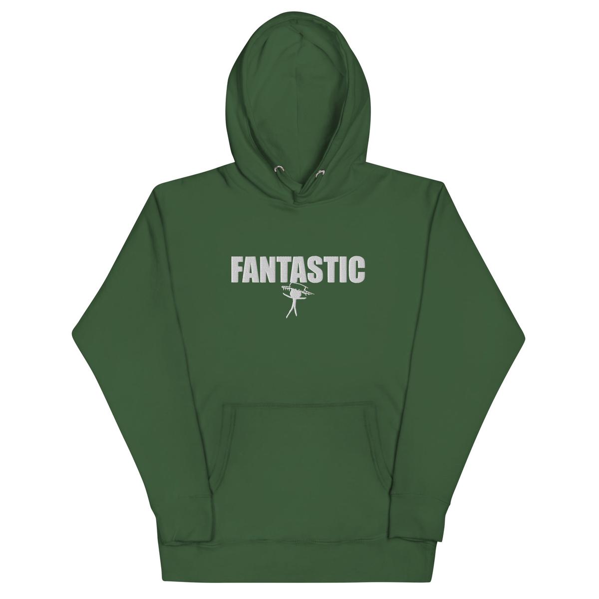 FANTASTIC EMBROIDERED HOODIE - Forest Green | XL