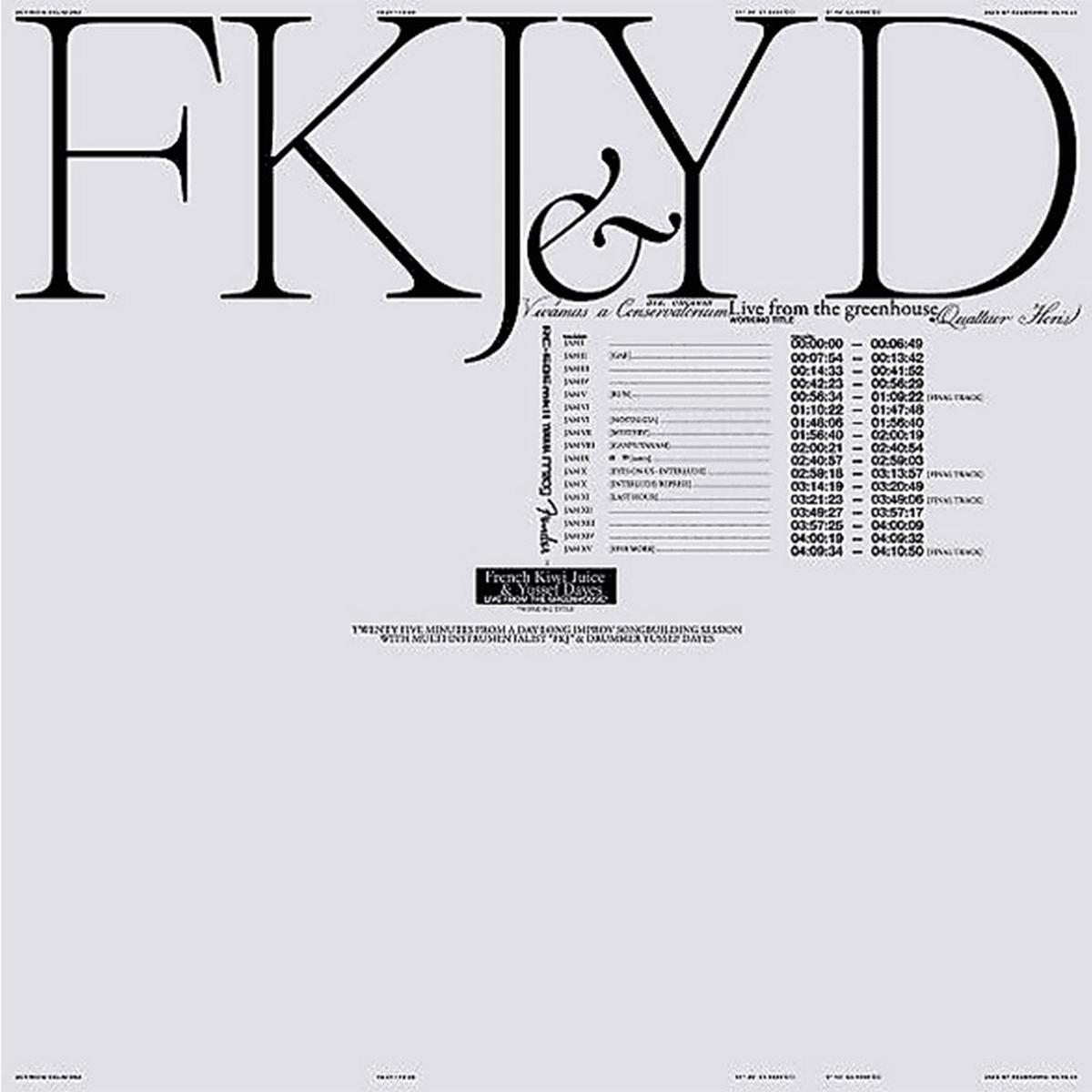 Live from the Greenhouse (Clear Vinyl) - FKJ & Yussef Dayes (Vinyl) (AE)