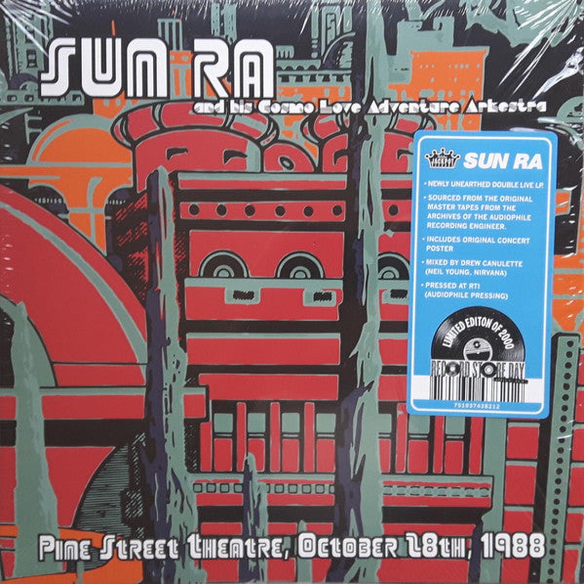 Sun Ra And His Cosmo Love Adventure Arkestra  Pine Street Theatre, October 28th 1988 2  Vinyl, LP, Record Store Day, Limited Edition