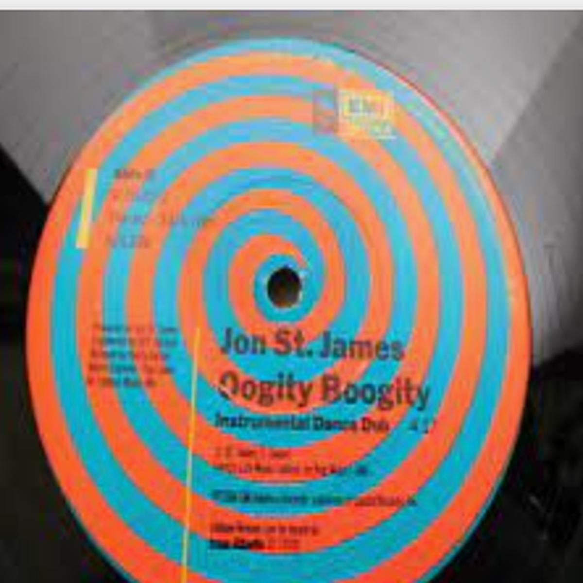 JON ST. JAMES - BOOGITY BOOGITY 12"