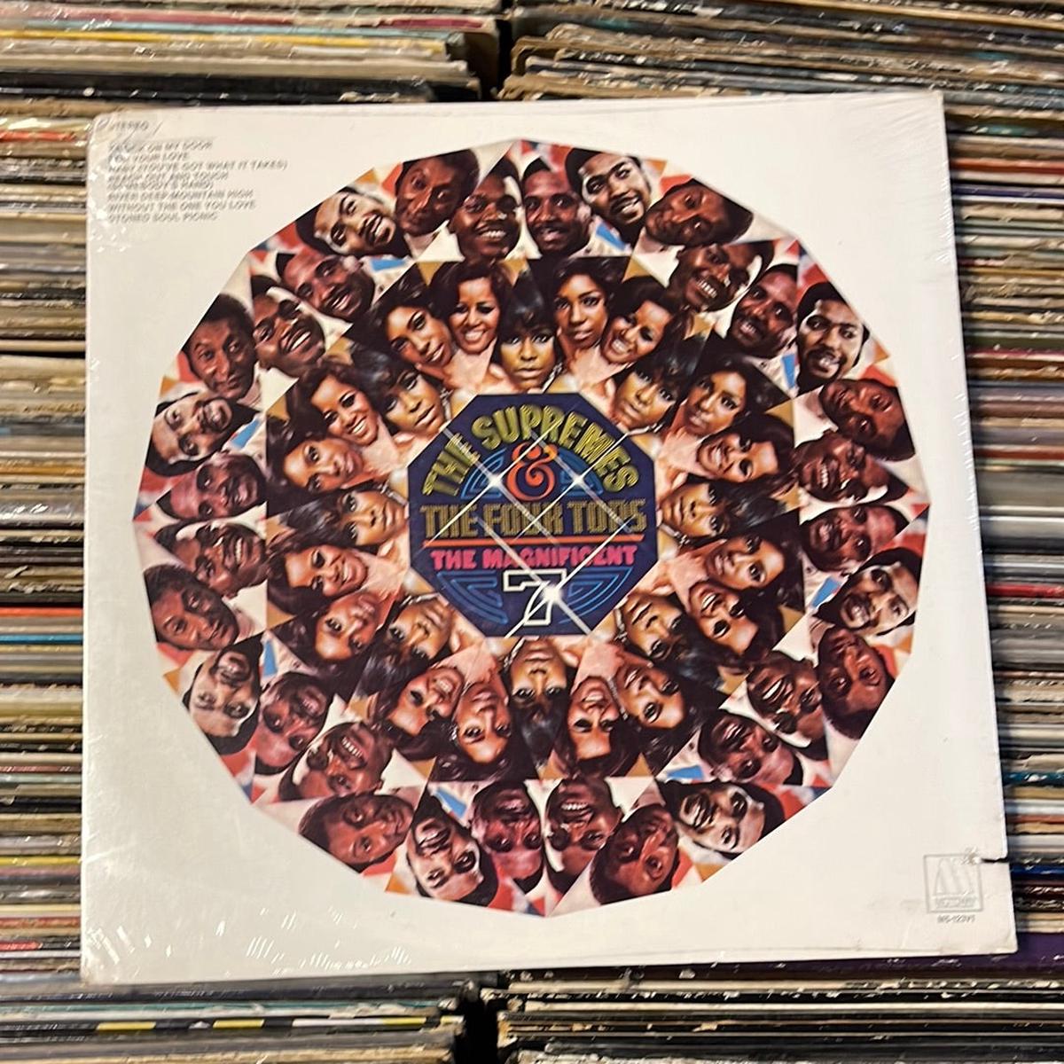 The Supremes & The Four Tops  The Magnificent 7 M5-123V1 Vinyl LP